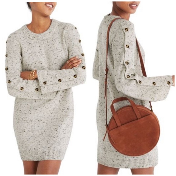 madewell donegal sweater dress